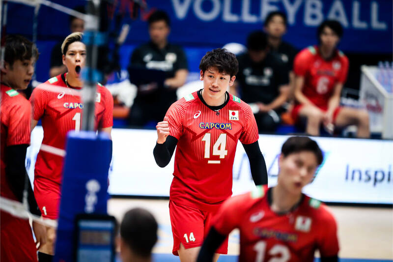 世界男排聯(lián)賽日本名古屋站四連勝成為亞洲之